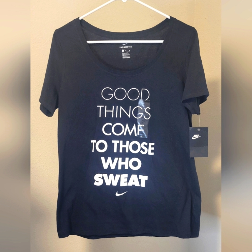 Nike Black Graphic Women's Top